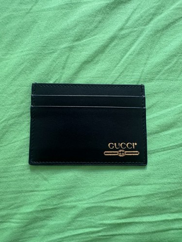 Portacarte gucci pelle - pelle, nera