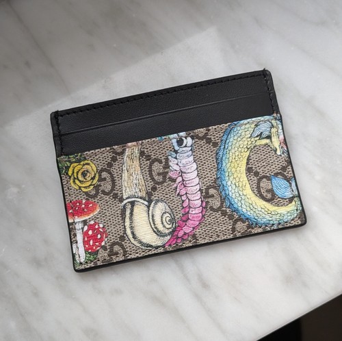 Portacarte gucci con disegno - con,