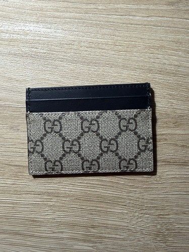 Portacarte gucci beige - beige, gg