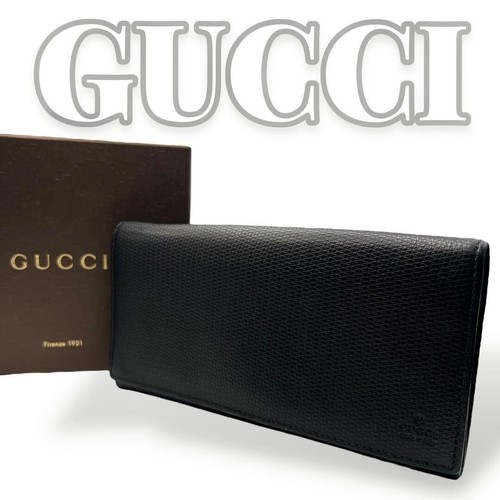 Gucci portafoglio lungo pelle - gucci,