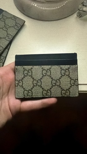 Portacarte originale gucci - gucci, gg
